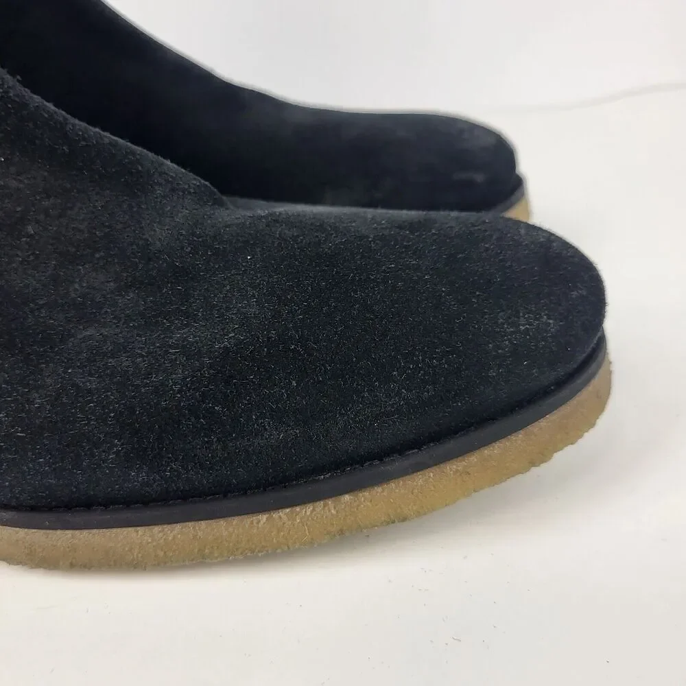 Allsaints Chelsea Boots Slip On Suede Leather